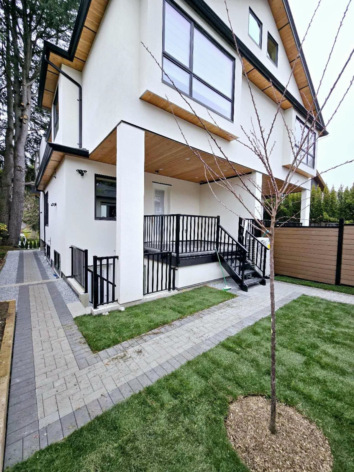 Kerrisdale Duplex — Rear exterior